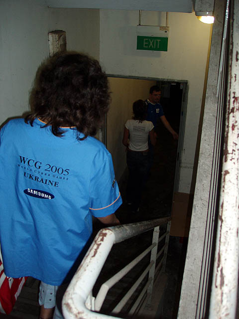 WCG Party - чёрный ход